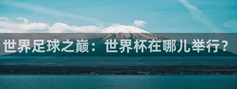 看世界杯:世界足球之巅:世界杯在哪儿举行?